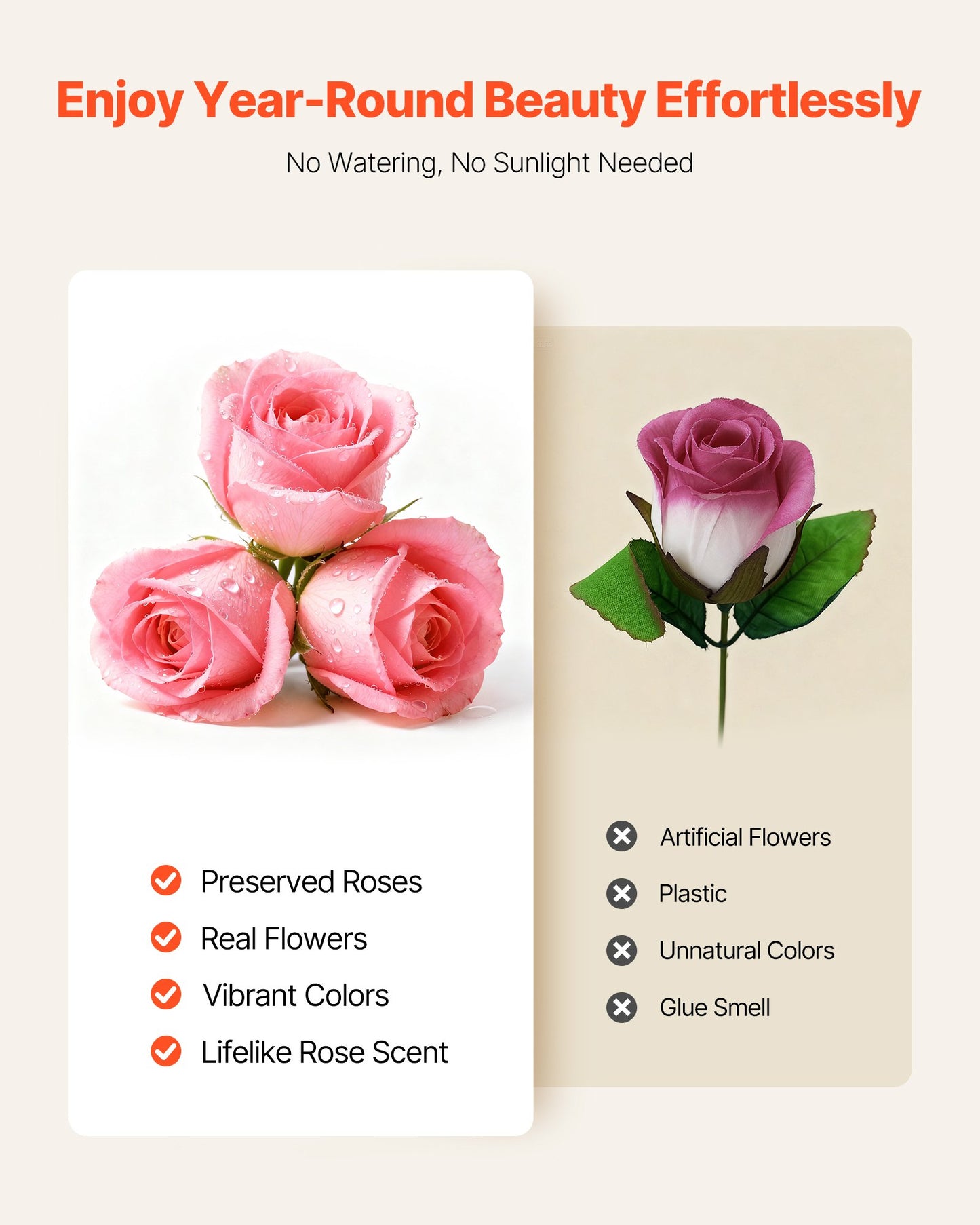 Forever Flowers, 27 Preserved Pink Roses In A Heart Shape Box